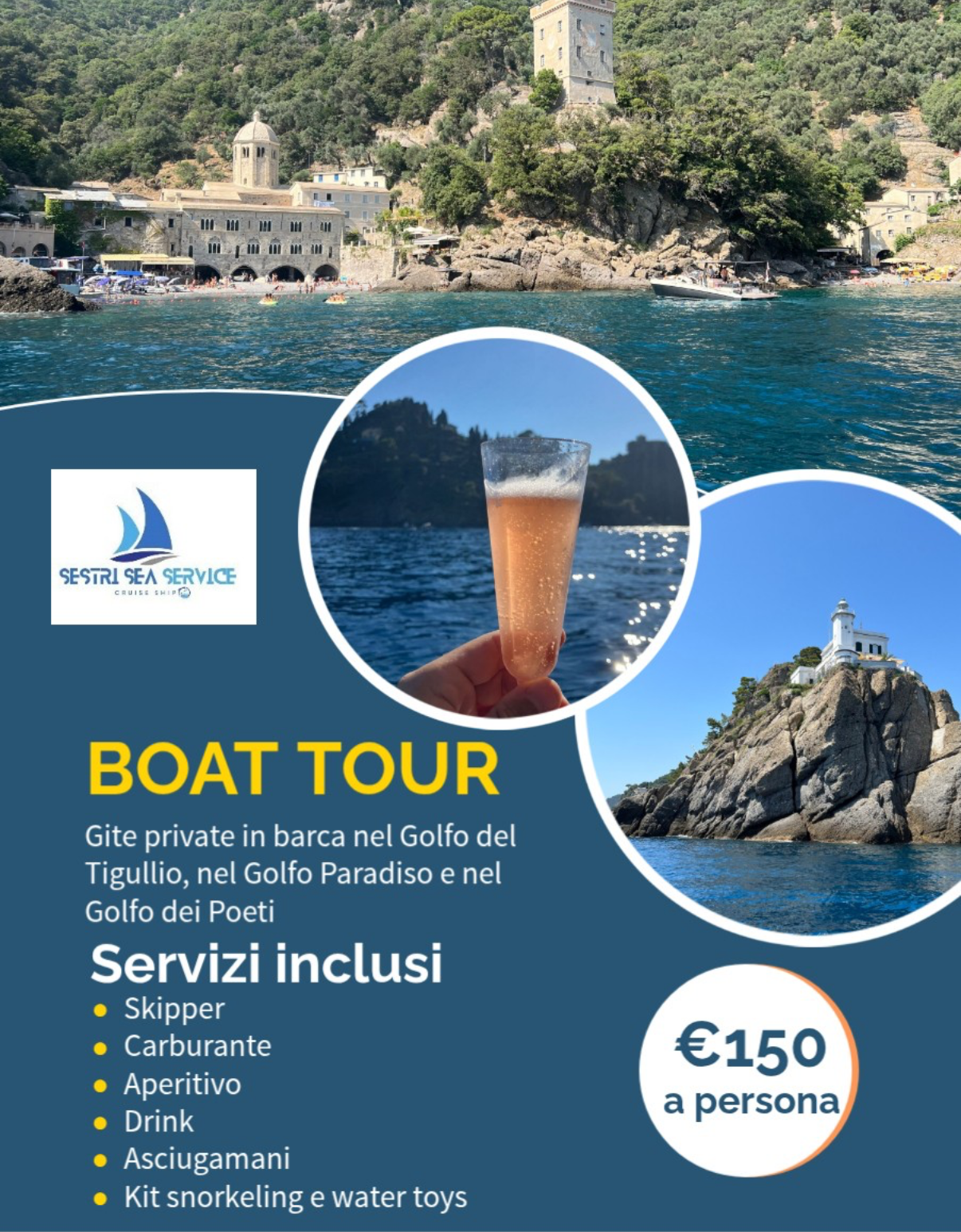Single VIP Boat Experience — Gite private in barca per single